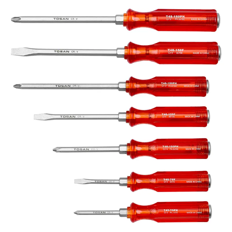 ست پیچ‌گوشتی ضربه‌خور 7 عددی توسن کد T4865-SB7